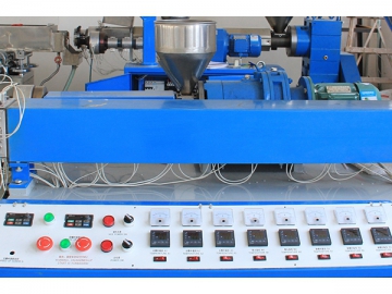 Three-Color Drinking Straw Extrusion Line <small>(Double Workstation)</small>